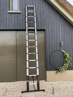 Ladder uitschuifbaar, Ophalen, Zo goed als nieuw, Ladder, Opvouwbaar of Inschuifbaar