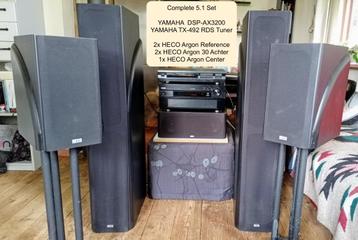 Yamaha DSP-AX3200 (Zwart) 5.1 (6.1) set met LSP’s beschikbaar voor biedingen