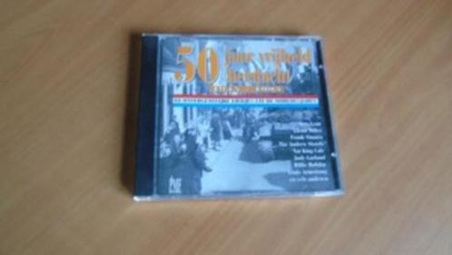 50 jaar vrijheid herdacht 1945-1995. Liedjes oorlogsjaren, Cd's en Dvd's, Cd's | Pop, Zo goed als nieuw, 1980 tot 2000, Ophalen of Verzenden