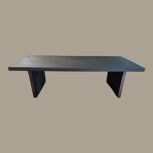 Japandi Salontafel, Huis en Inrichting, Tafels | Bijzettafels, Rond, Minder dan 55 cm, Hout, Ophalen