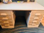 Brocant bureau met lades, Ophalen, Gebruikt, Bureau