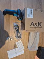 A&K 2DBS-BL1 Bluetooth Barcode Scanner, Ophalen of Verzenden, Zo goed als nieuw, Minder dan 700 watt, Overige typen