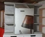 Spiegelkast / Badkamerkast met Opbergruimte, Ophalen, Spiegelkast, 50 tot 100 cm, Zo goed als nieuw