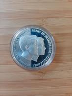 Zilveren Huwelijksmunt Willem-Alexander en Máxima, Koningin Beatrix, Euro's, Ophalen of Verzenden, Losse munt