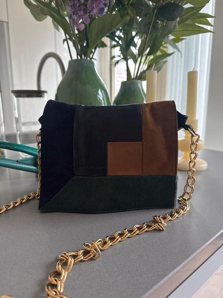 Longchamp Schoudertas Cross-over, Sieraden, Tassen en Uiterlijk, Tassen | Damestassen, Zo goed als nieuw, Schoudertasje, Blauw