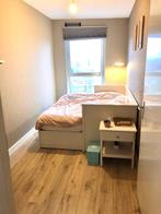 IKEA Hemnes bed bank incl 2 nieuwe matrassen (volwassenen), Ophalen, Verstelbaar, Wit, Tweepersoons