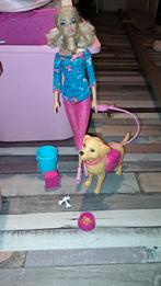 Barbie met hond, Ophalen of Verzenden, Zo goed als nieuw, Barbie