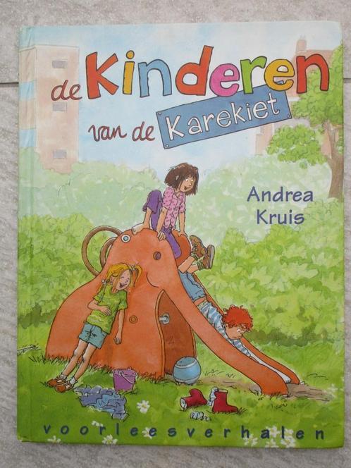 De kinderen van de Karekiet - hardcover boek Andrea Kruis, Boeken, Kinderboeken | Jeugd | onder 10 jaar, Gelezen, Fictie algemeen