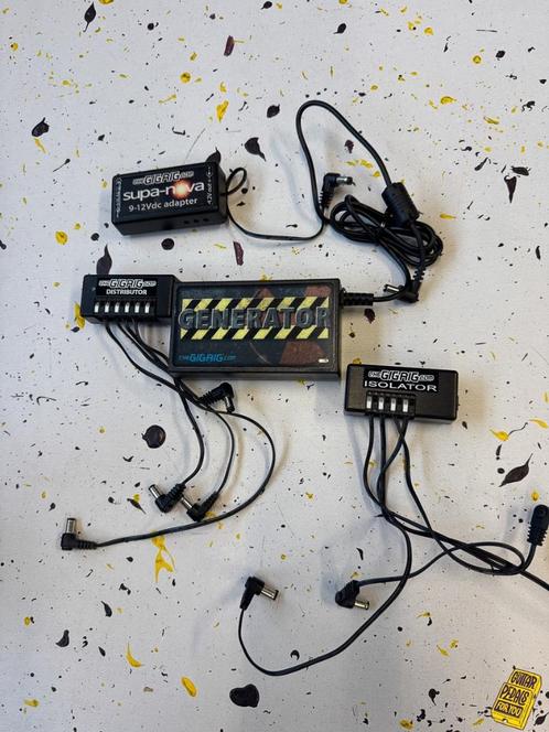The Gigrig Set - Supa Nova, Generator, Distributor & isolato, Muziek en Instrumenten, Effecten, Zo goed als nieuw, Overige typen