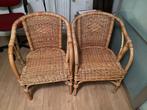 rotan stoelen 2 stuks, Ophalen, Riet of Rotan, Twee, Bruin