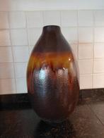 Decoratieve Keramische Vaas - Bruin/Oranje, Ophalen
