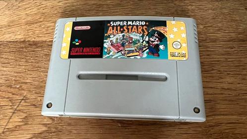 Super Nintendo SNES Game - Super Mario All-Stars, Spelcomputers en Games, Games | Nintendo Super NES, Zo goed als nieuw, Platform