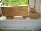 grote houten vrachtwagen, Kinderen en Baby's, Speelgoed | Houten speelgoed, Overige typen, Gebruikt, Ophalen