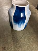 Prachtige vaas, Huis en Inrichting, Blauw, Aardewerk of Porselein, Ophalen of Verzenden, Zo goed als nieuw