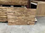 Teak meubelpanelen tafelbladen planken lambrisering, Doe-het-zelf en Verbouw, Hout en Planken, Ophalen, 25 tot 50 mm, Nieuw, Plank