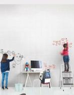 Whiteboard behang afwasbaar WU20615, Ophalen of Verzenden, 75 m² of meer, Wit