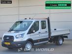 Ford Transit 170pk Automaat Dubbel Cabine 3500kg Trekhaak Op, Auto's, Bestelauto's, Automaat, Stof, 1995 cc, Euro 6