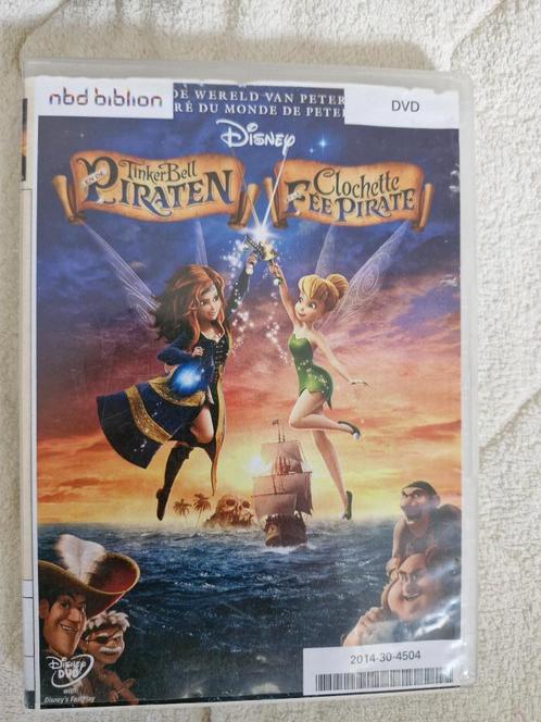 Dvd Tinkerbell piraten, Cd's en Dvd's, Dvd's | Tekenfilms en Animatie, Gebruikt, Europees, Vanaf 6 jaar, Ophalen
