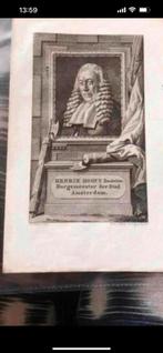 Henrik Hooft, Antiek en Kunst, Kunst | Etsen en Gravures, Ophalen of Verzenden
