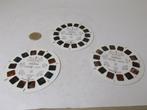 Vintage 3 X VIEWMASTER SCHIJFJES. DISNEYS HERCULES (UK), Verzamelen, Ophalen of Verzenden, Overige figuren, Zo goed als nieuw