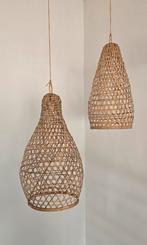 Rotan Hanglamp Titisan - Sfeervolle Verlichting, Ophalen of Verzenden, Nieuw, Minder dan 50 cm