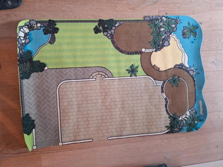Playmobil Playcarpet House (duurzaam speelkleed) 150*100cm, Kinderen en Baby's, Speelgoed | Playmobil, Zo goed als nieuw, Ophalen of Verzenden