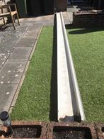 Bakgoot +/- 5,60 meter lang, Ophalen, Gebruikt, Pvc, 4 tot 6 meter