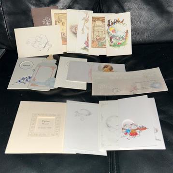 Ca. 16 geboortekaartjes jaren '70, '80, '90. beschikbaar voor biedingen