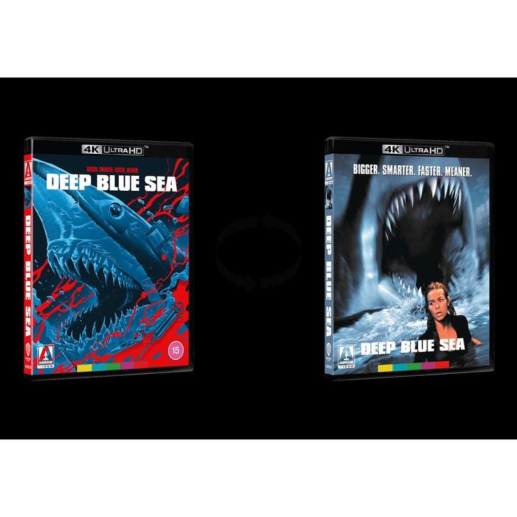 Deep Blue Sea (Arrow Video) 4K UHD Blu-Ray UK (Seal), Cd's en Dvd's, Blu-ray, Nieuw in verpakking, Actie, Ophalen of Verzenden