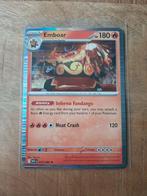 Emboar #13, Holo Rare, Pokemon White Flare, Ophalen of Verzenden, Nieuw, Losse kaart