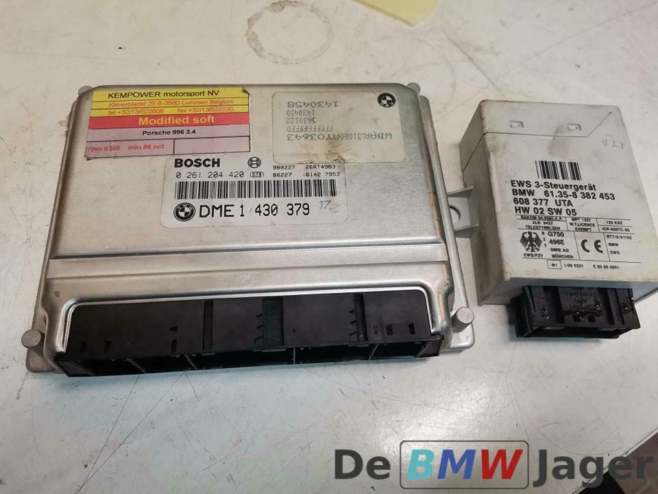 DME met EWS zonder sleutel BMW 3-serie E46 318i M43 1430379, Auto-onderdelen, Elektronica en Kabels, BMW, Gebruikt, Ophalen of Verzenden