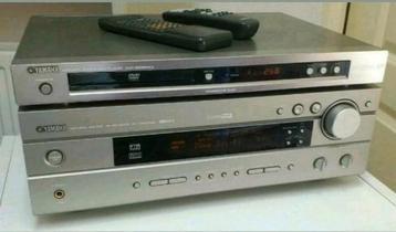 Yamaha set rx-v530rds receiver + cd dvd speler dvd-s559mk2 beschikbaar voor biedingen