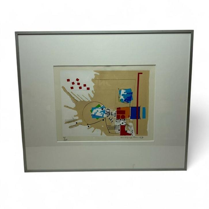 Sam Middleton (1927-2015), Antiek en Kunst, Kunst | Litho's en Zeefdrukken, Ophalen of Verzenden