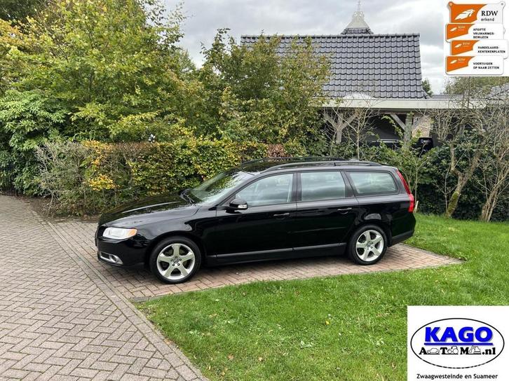 Nette Volvo V70 2.4D D5 179pk Limited Edition bj 2009, Auto's, Volvo, Bedrijf, Te koop, V70, ABS, Airbags, Airconditioning, Alarm
