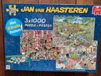 Jan van haasteren 3 x 1000 stukjes, Hobby en Vrije tijd, Ophalen of Verzenden, Zo goed als nieuw