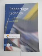 Rapportagetechniek - ISBN 9789001291389., Boeken, Studieboeken en Cursussen, Gelezen, Ophalen of Verzenden, HBO
