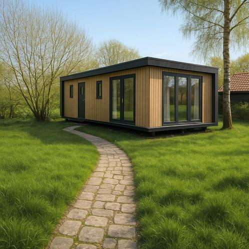 Luxe instapklaar chalet voor mantelzorg —direct te plaatsen, Caravans en Kamperen, Stacaravans, tot en met 2, Ophalen of Verzenden