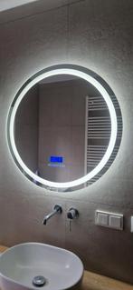 Bieden! Badkamerspiegel met licht en bluetooth speaker, Ophalen, Zo goed als nieuw