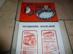 Feyenoord-Excelsior uit en thuis, Verzenden, Zo goed als nieuw, Feyenoord