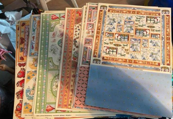 Hobby , Knipvellen Creatip - 20 stuks, Hobby en Vrije tijd, Kaarten | Zelf maken, Nieuw, Knipvel, Overige thema's, Ophalen of Verzenden