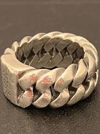 Buddha to Buddha Ring Chain 925 Zilver Maat 20, Sieraden, Tassen en Uiterlijk, Ringen, Gebruikt, 20 of groter, Ophalen of Verzenden