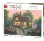 PUZZEL COTTAGE COLLECTION ROSE PETAL GIFT SHOP, Ophalen of Verzenden, 500 t/m 1500 stukjes, Legpuzzel, Zo goed als nieuw