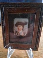 Oud miniatuur portret, Antiek en Kunst, Ophalen