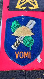 Vereniging Oud Militairen Indië. Blazer embleem, Verzamelen, Ophalen of Verzenden, Landmacht, Nederland, Embleem of Badge