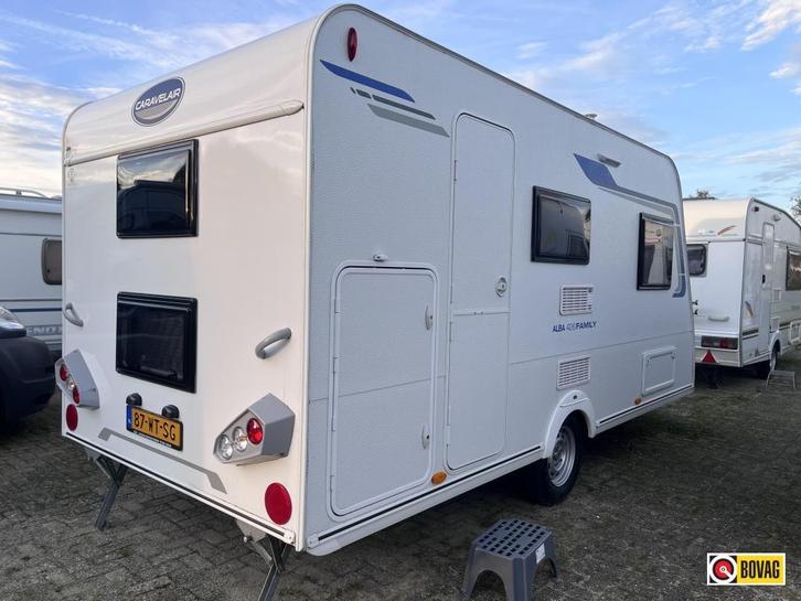 Caravelair Alba 426 Family met stapelbed, Caravans en Kamperen, Caravans, Bedrijf, tot en met 6, 750 - 1000 kg, Treinzit, Caravelair