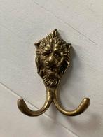 Goud kleur kleurige wandhaak haak met leeuwenkop leeuw, Huis en Inrichting, Woonaccessoires | Kapstokken, Wandhaken, Ophalen of Verzenden