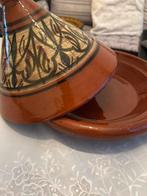 Authentieke Marokkaanse Tagine Aardewerk, Ophalen of Verzenden, Gebruikt