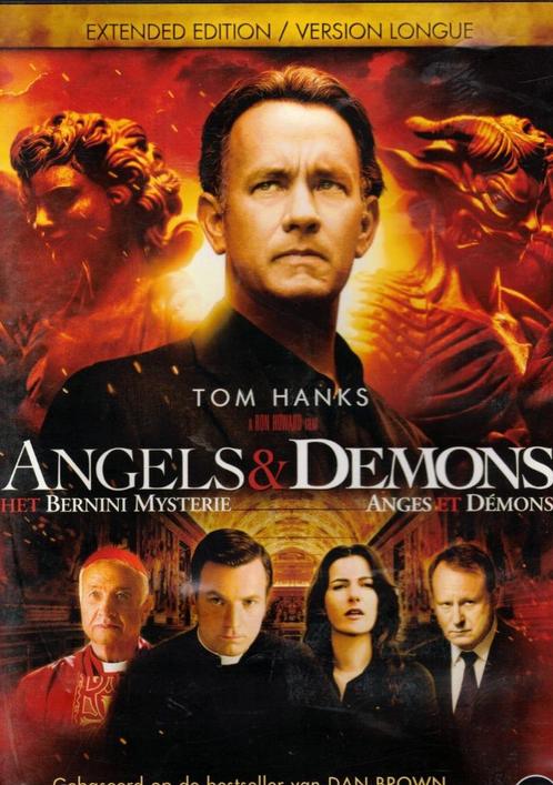 Angels & Demons - Ron Howard ( Tom Hanks ), Cd's en Dvd's, Dvd's | Thrillers en Misdaad, Zo goed als nieuw, Actiethriller, Vanaf 16 jaar