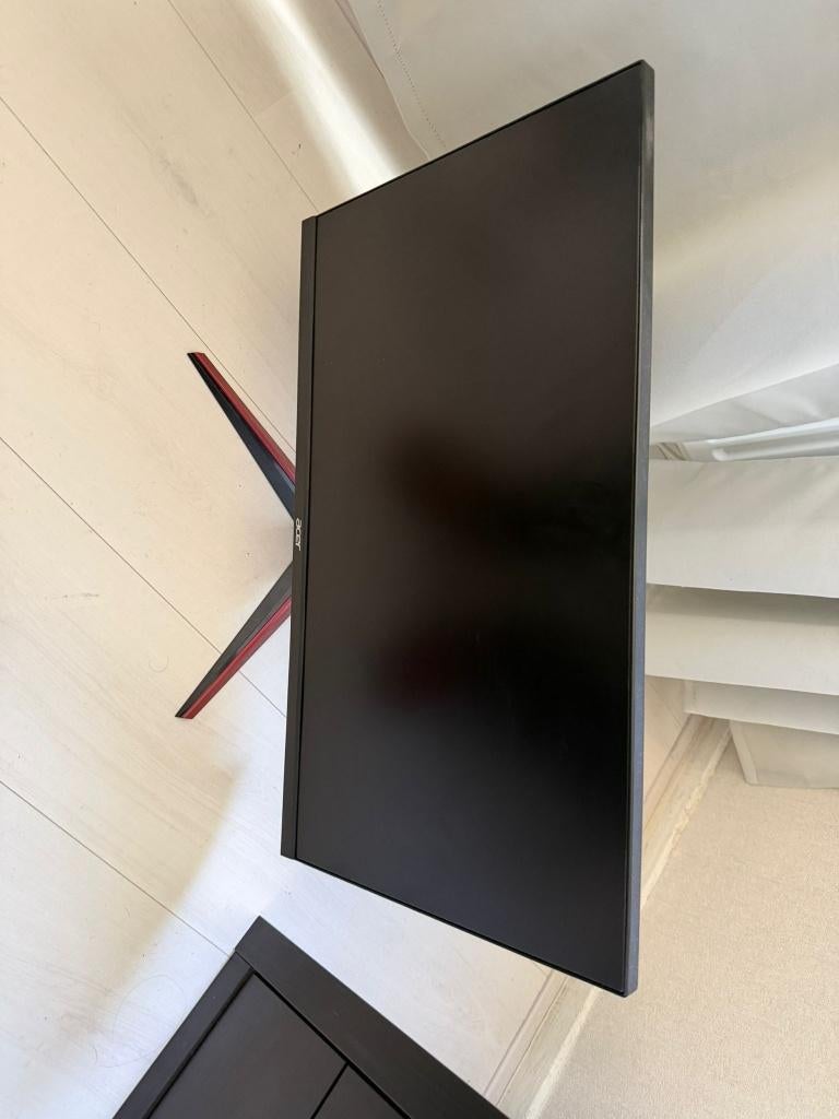 Acer nitro 24 inch monitor, Gebruikt, Ingebouwde speakers, HDMI, Full HD