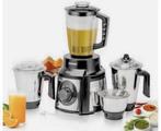 1000W SET 5-in-1 Mixer Blender Juicer 1.5L + bekers rvs, Powerblender, Nieuw, Ophalen of Verzenden, H